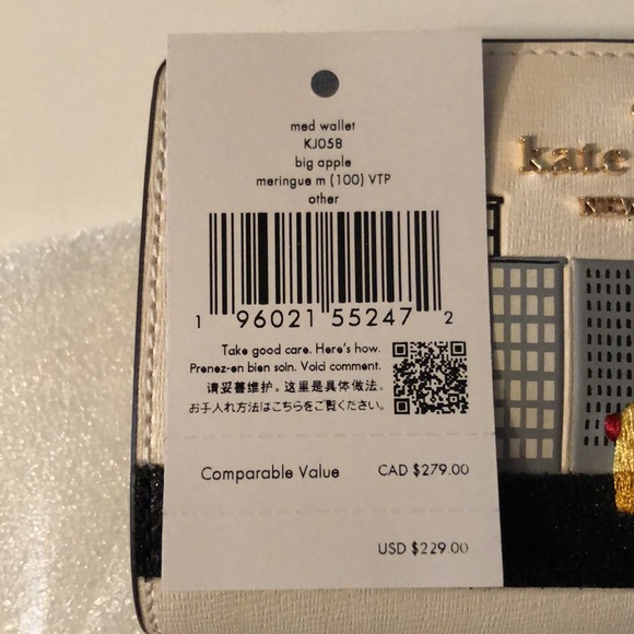 Kate Spade NYC Big Apple Medium Wallet - Picture 7 of 9